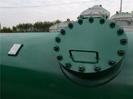 緊急の酸素の横の低合金の鋼鉄材料のための高圧ガス貯蔵タンク